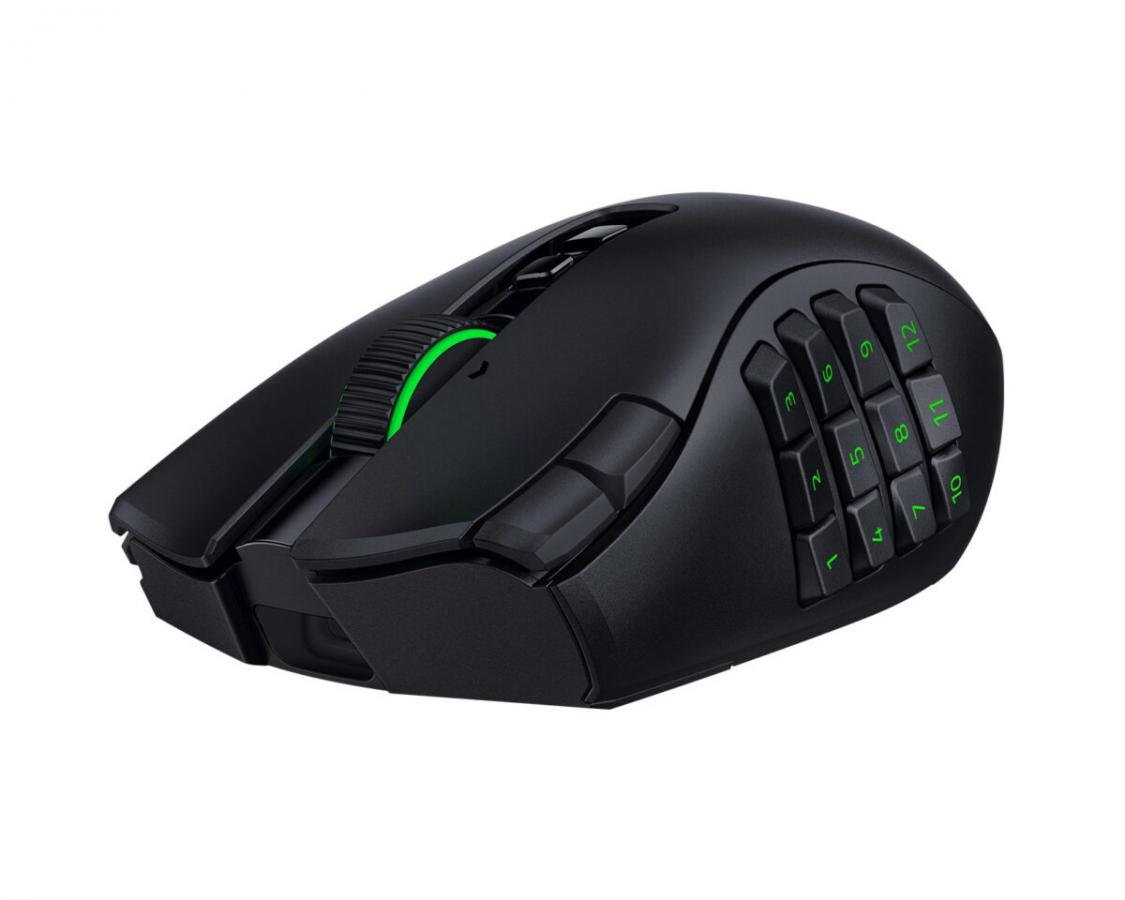 RAZER Naga V3 Pro - Wireless MMO Gaming Mouse - 280Hr Battery - Swappable Side Plates - 23 Buttons