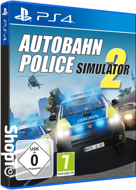Autobahn – Police Simulator 2  PS4  NEW  (Torned Up  Seal + Cover + Broken Case)