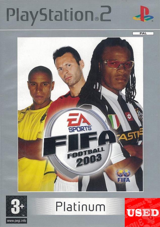 FIFA Football 2003 (Platinum) PS2 USED (No Manual)