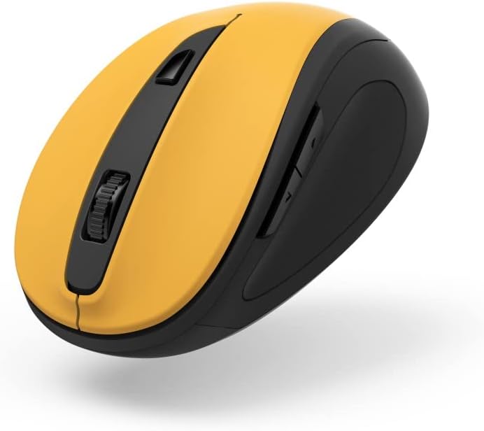 Hama 6-Button Optical Wireless Ergonomic Mouse , USB Receiver MW-400 V2
