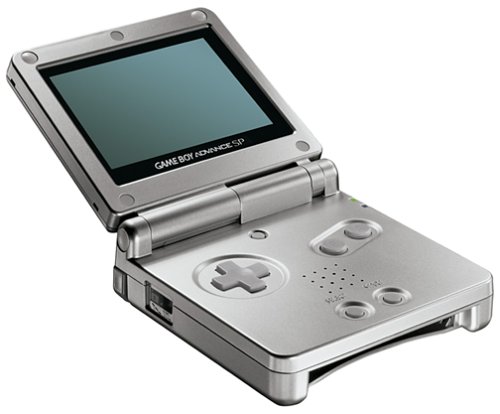 Nintendo Game Boy Advance SP Silver USED (Unboxed) (Good Condition) 