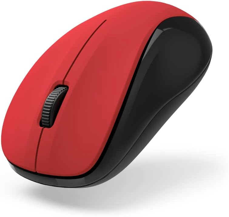 Hama 3-Button Optical Wireless Mouse Quiet, USB Receiver MW-300 V2