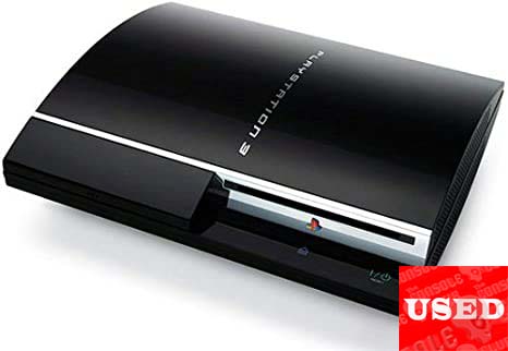 Sony PlayStation 3 FAT 60GB Compatible with PS2 & PSX Games USED UNBOXED + Unofficial NEW Controller