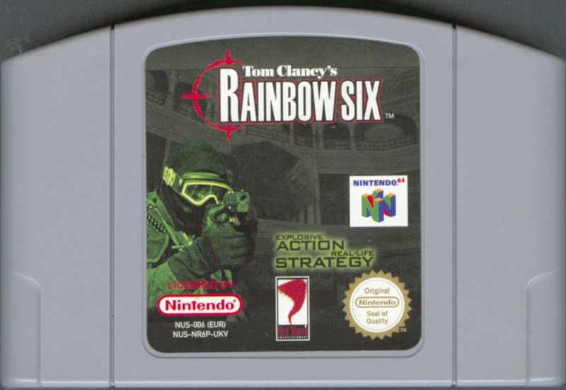 Tom Clancy's Rainbow Six  N64 UNBOXED