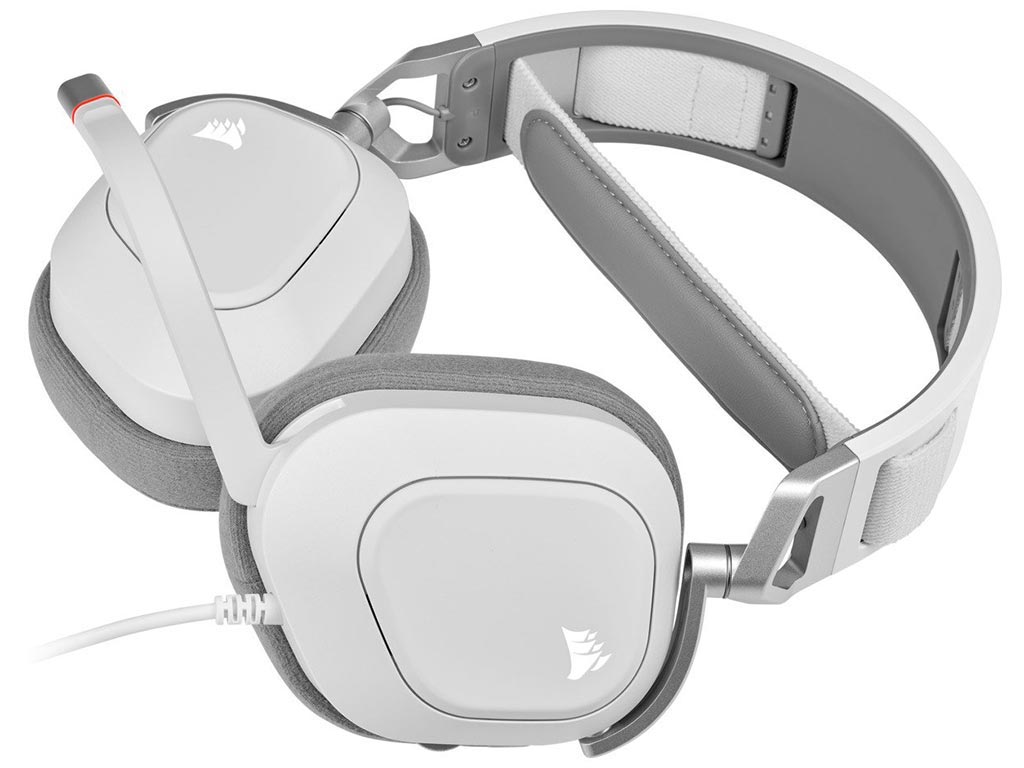 CORSAIR Headset HS80 RGB Dolby® Audio 7.1 White CA-9011238-EU
