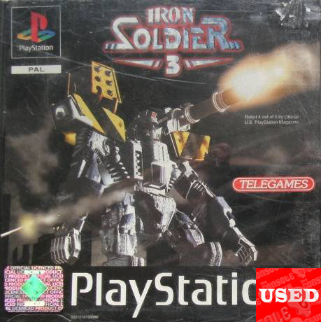 Iron Soldier 3 PSX USED (No Manual)