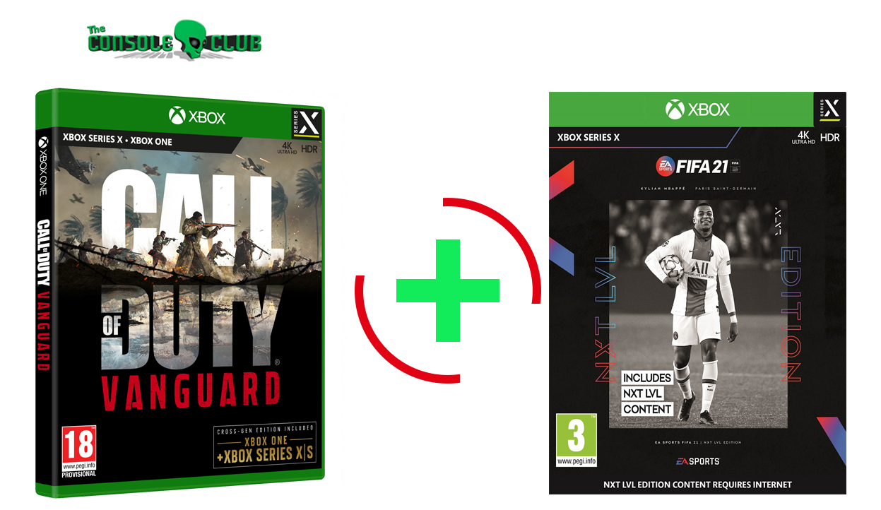 Call of Duty: Vanguard XBOX SERIES X + FIFA 21 Next Level XBOX Series X NEW