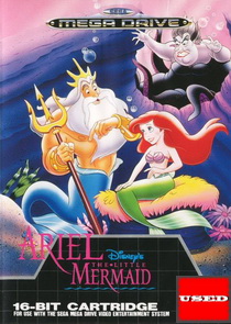 Disney's Ariel The Little Mermaid MD USED (No Manual)