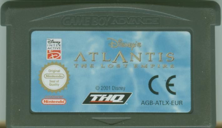 Atlantis The Lost Empire GameBoy Advanced UNBOXED (No Sticker)