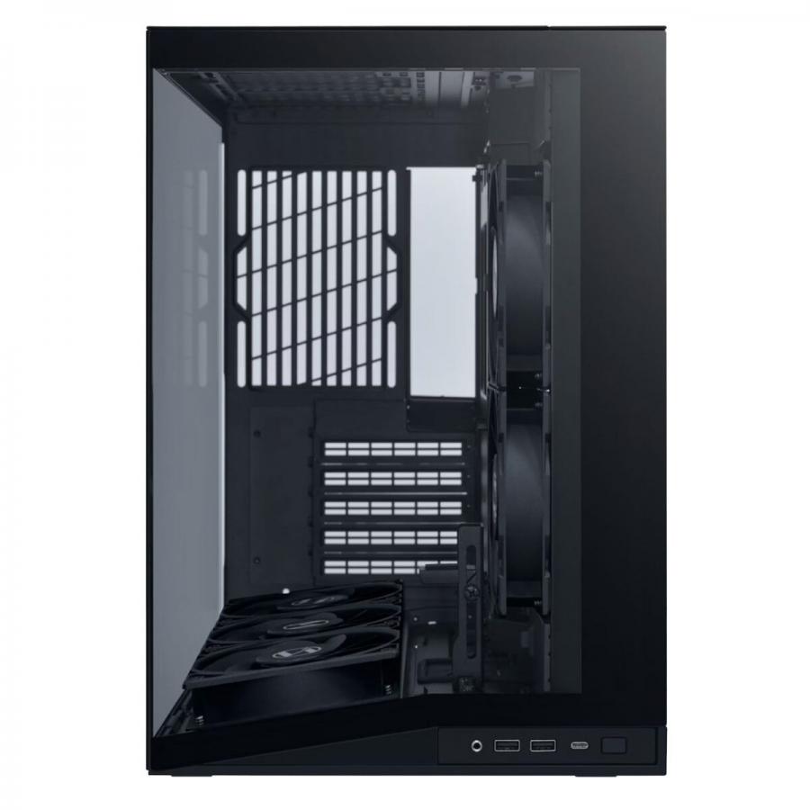 Lian Li O11D Mini V2 FLOW BLACK - ATX PC GAMING CASE - 5x FANS - IMPROVED AIRFLOW - GPU SUPPORT BRAC