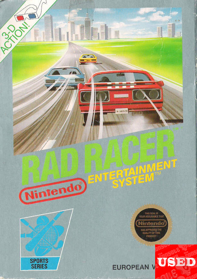 Rad Racer NES USED (No Manual)