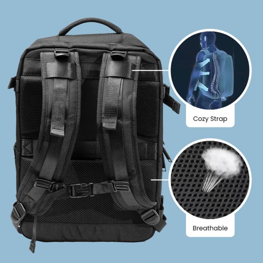 ARMAGGEDDON TRAVEL SPLASHPROOF BAKCPACK 15.6' NOMAD CARBON