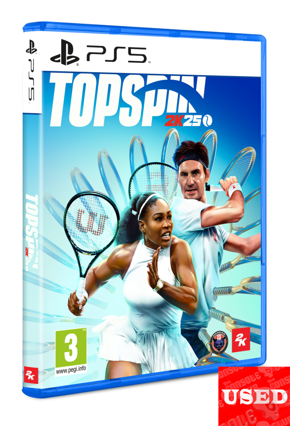 Top Spin 2K25 PS5 USED (German Cover)