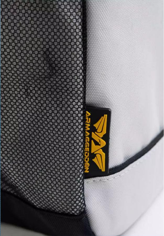 ARMAGGEDDON 15.6 LAPTOP ECO BACKPACK LIGHT GREY-DARK GREY