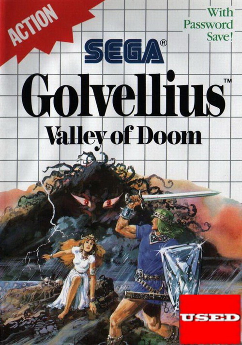 Golvellius Valley of Doom MS USED 