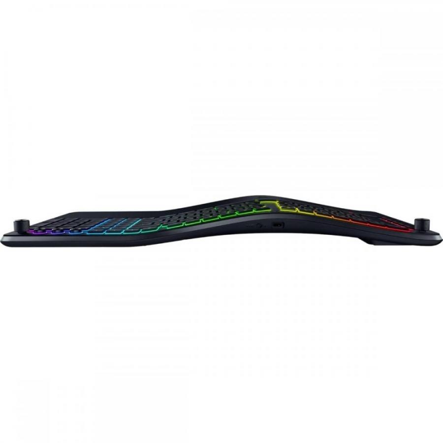 RAZER Pro Type Ergo - Split Keyboard - Low Profile - Wrist Rest - AI Prompt Master - RGB - MACROS