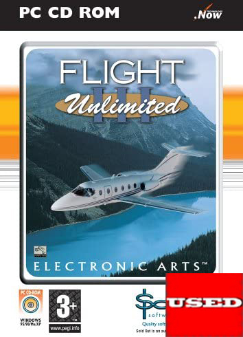 Flight Unlimited 3 PC USED  (ΔΕΝ ΠΑΙΖΕΙ !! ΜΟΝΟ ΓΙΑ ΣΥΛΛΟΓΗ)