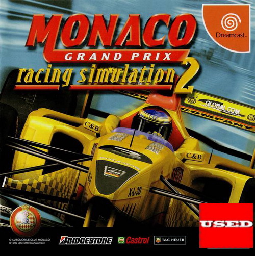 Monaco Grand Prix Racing Simulation 2 DC (No Front Cover) (NTSC-Japan)