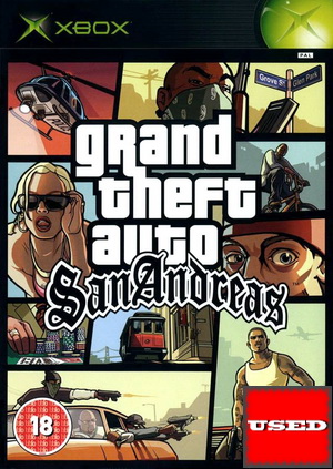 Grand Theft Auto: San Andreas XBOX USED 