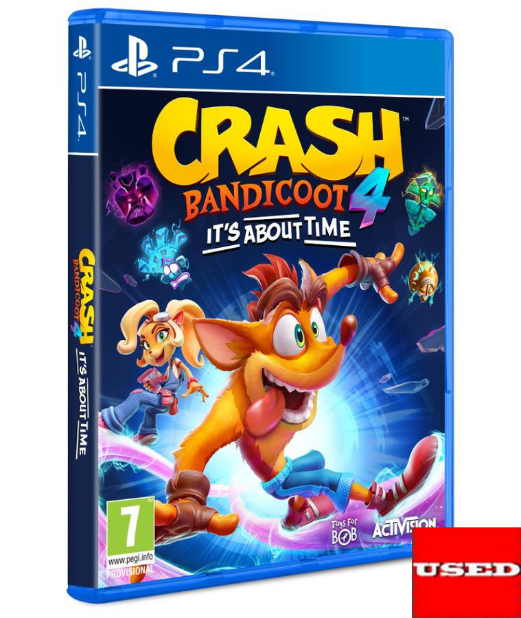 Crash Bandicoot 4: It’s About Time PS4 USED