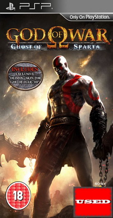 God of War: Ghost of Sparta PSP USED (UMD Only)
