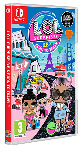 LOL Surprise! B.B.s Born to Travel Nintendo Switch NEW