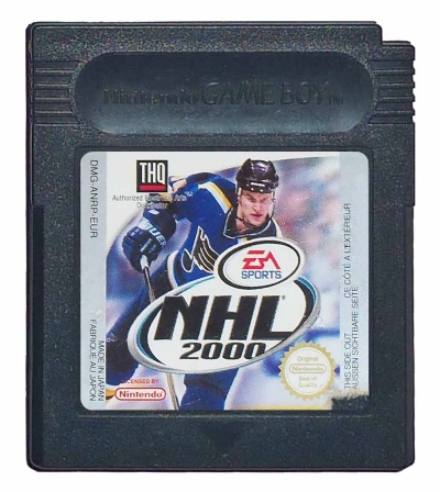 NHL 2000 GameBoy Color UNBOXED 