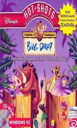 Timon & Pumbaas Bug Drop PC USED (Crystal Case)