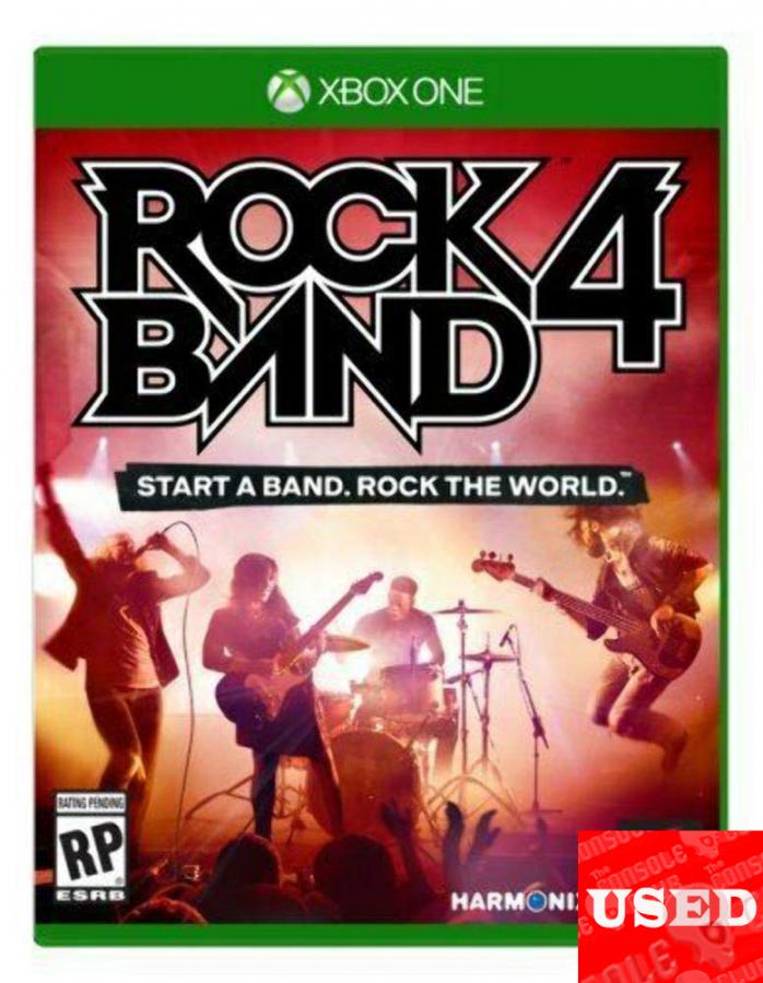 Rock Band 4 XONE USED (Includes Innefattar)