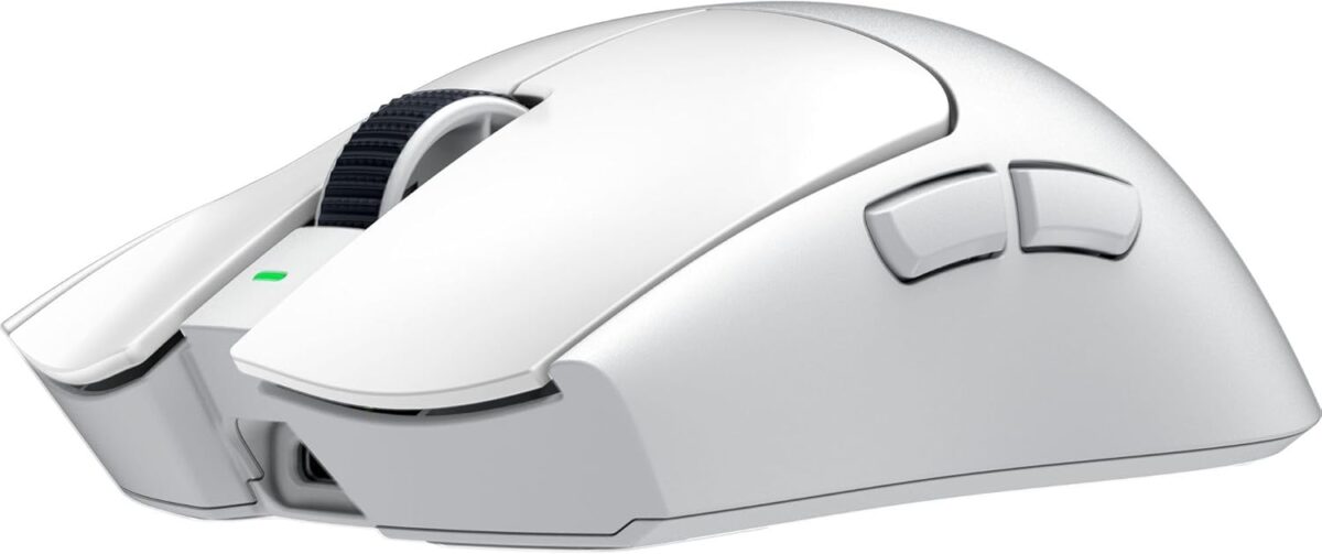 Razer VIPER V4 PRO White – Wireless Gaming Mouse – 50g – 8K Polling Rate – 50K DPI – 180h Battery