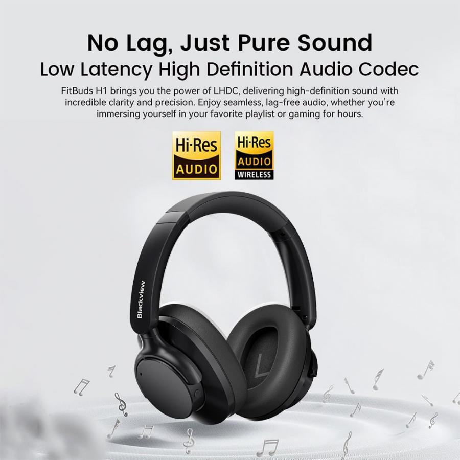 BLACKVIEW BT5.4 ENC HEADPHONES BLACK
