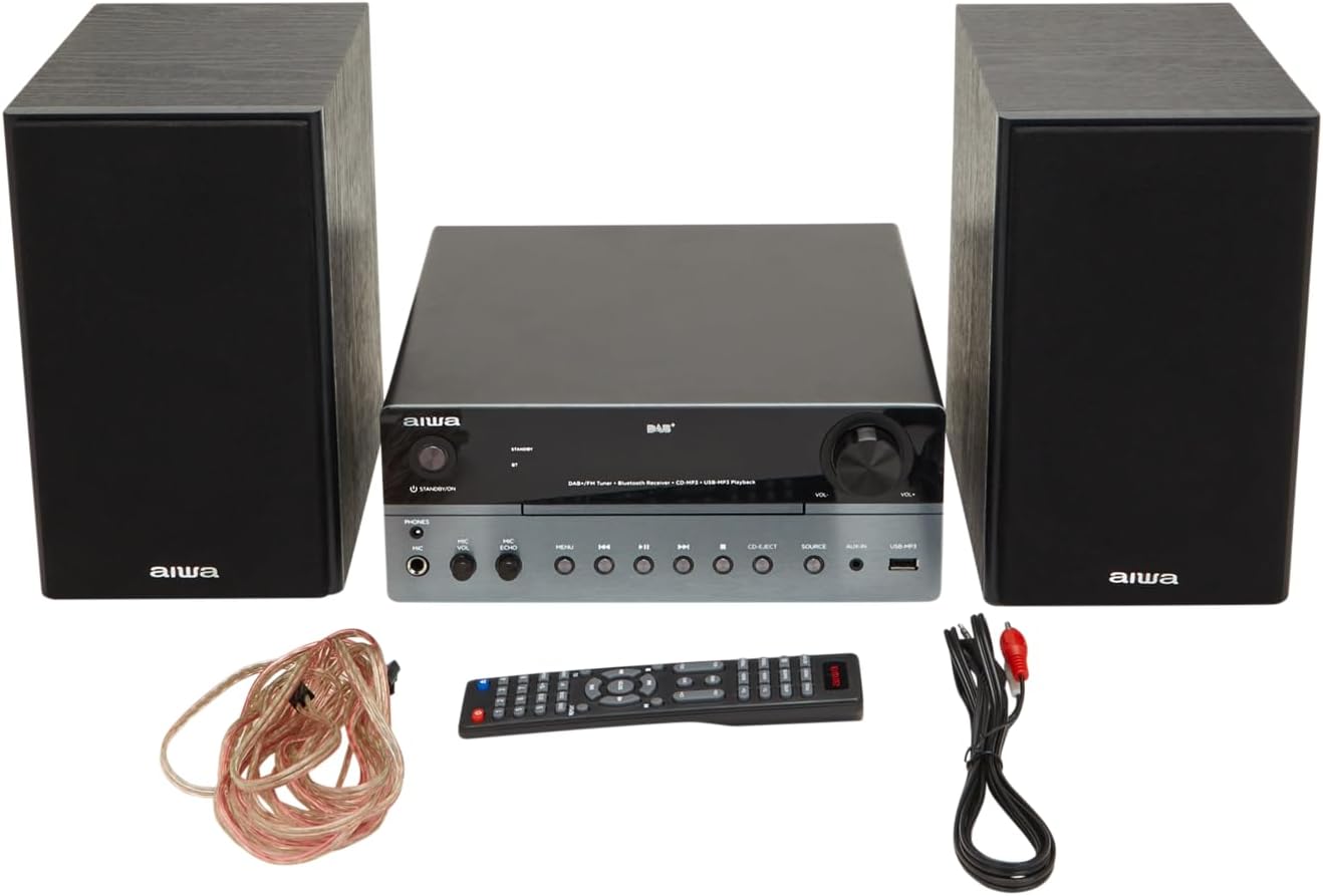 AIWA MICRO HI-FI SYSTEM BT5.0 RMS 50W