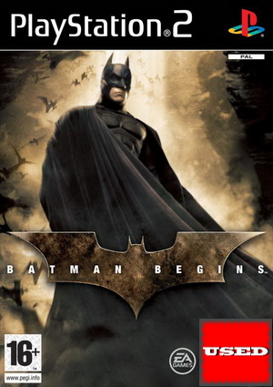 Batman Begins PS2 USED (No Manual)
