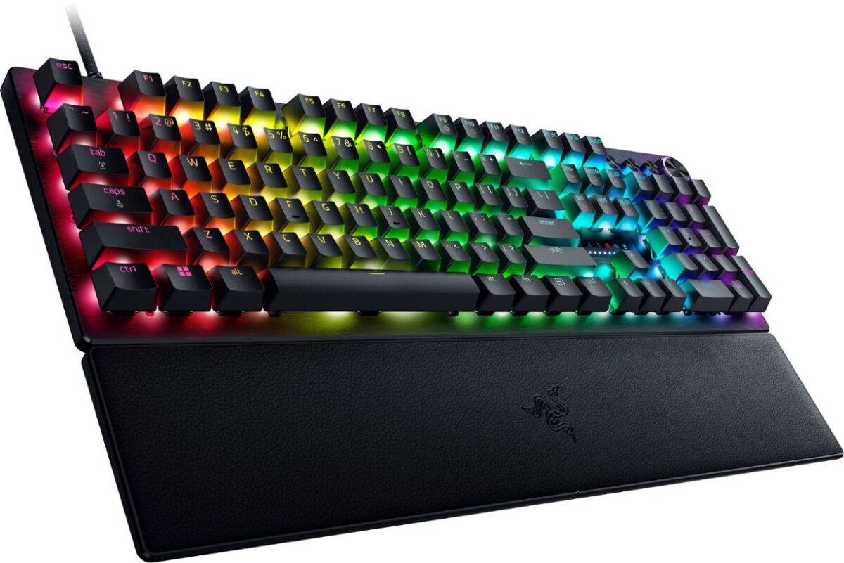 Razer HUNTSMAN V3 PRO 8KHz ANALOG - 8K Polling Rate - RGB Optical Gaming Keyboard - Rapid Trigger