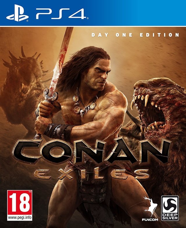 Conan Exiles  PS4 NEW (Without Seal + Torned Up Cover + Broken Case)