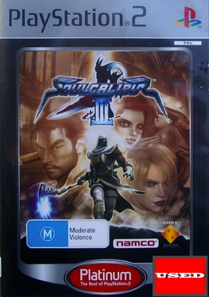 SoulCalibur III (Platinum) PS2 USED