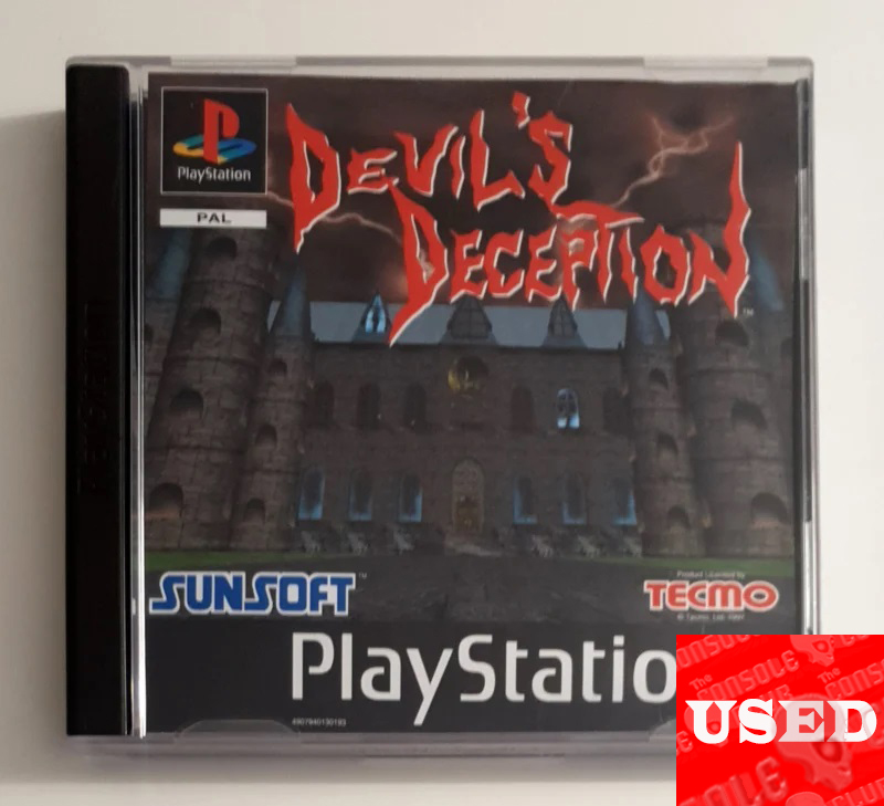 Devil's Deception PSX USED (Without Front Cover)
