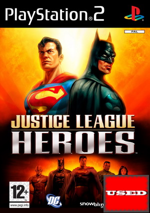 Justice League Heroes PS2 USED