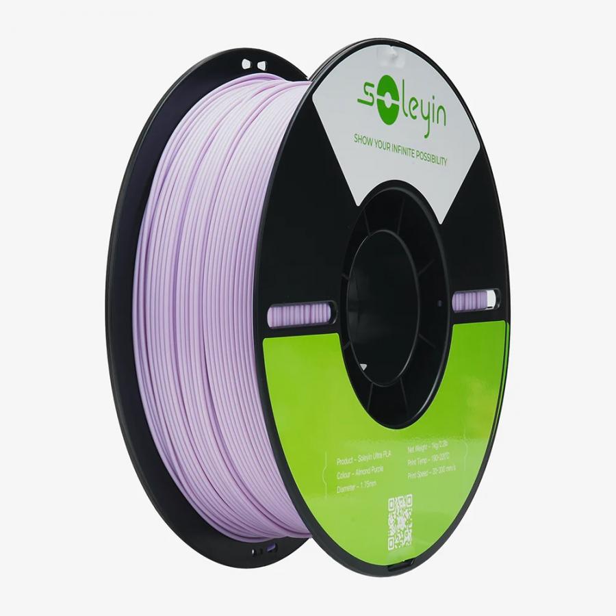 Creality Soleyin UltraPLA Almond Purple 3D Printer Filament  1 kg Spool,1.75 mm