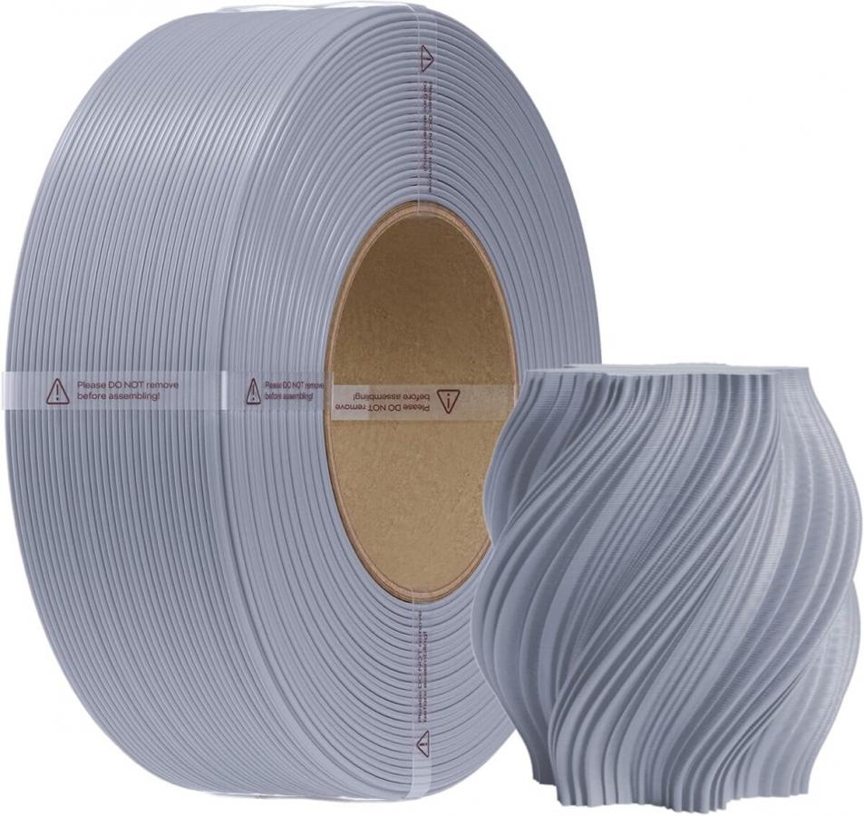 Creality CR-PETG Gray - No Reel 3D Printer Filament, Hard Glossy, Tensile 49MPA, 1 kg Spool1.75