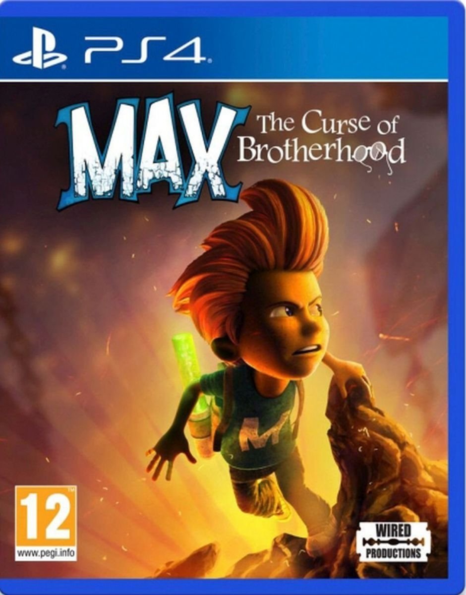 MAX: The Curse of Brotherhood PS4 NEW