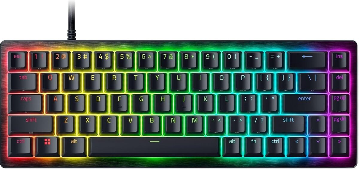 RAZER Huntsman V3 HE Magnetic Mini 65% 8KHz - Hall Effect Gaming Keyboard – Rapid Trigger – US