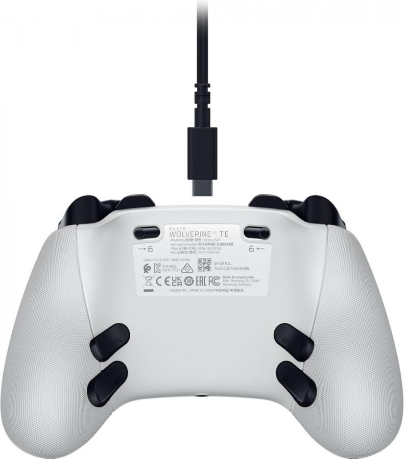 Razer WOLVERINE V3 TOURNAMENT Ed - WHITE - Gaming Controller - XBOX X/S/PC - 6 Remap Buttons