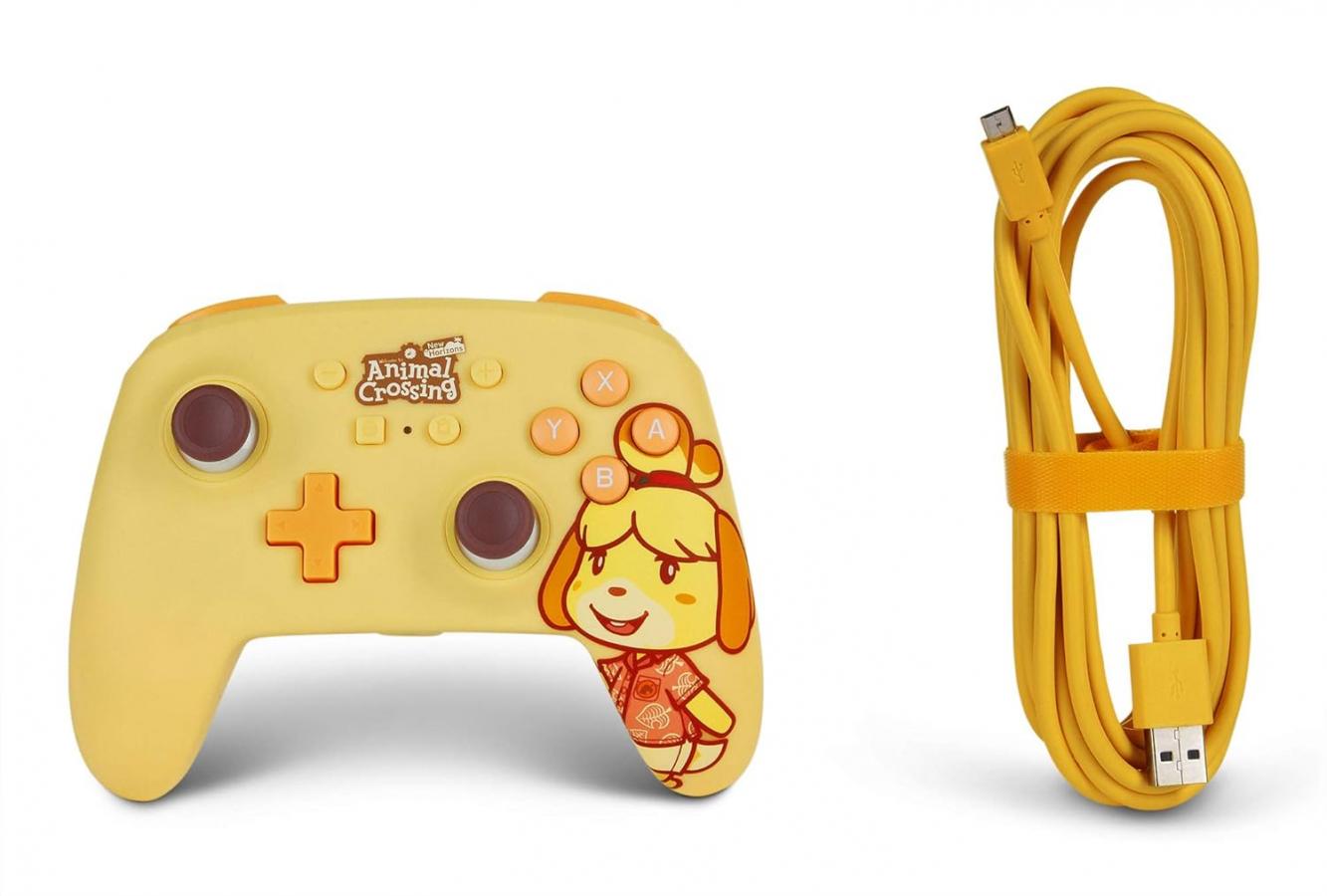 PowerA Controller EnWired Isabelle Nintendo Switch NEW