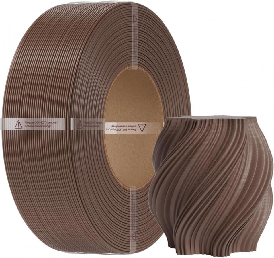 Creality CR-PETG Brown - No Reel 3D Printer Filament, Hard Glossy Tensile Str. 49MPA, 1 kg Spool1.75
