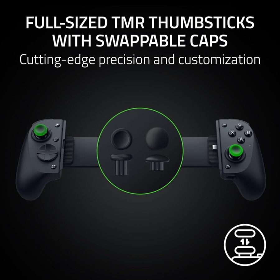 Razer Kishi V3 PRO XL USB-C Controller - iPad up to 13'' - Android -  PC - Haptics - Dual Back Butto