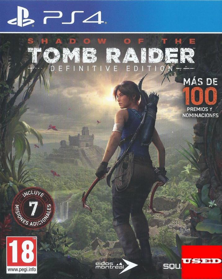 Shadow of the Tomb Raider Definitive Edition PS4 USED
