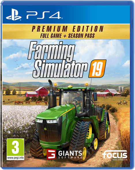 Farming Simulator 19 Premium Edition PS4 NEW