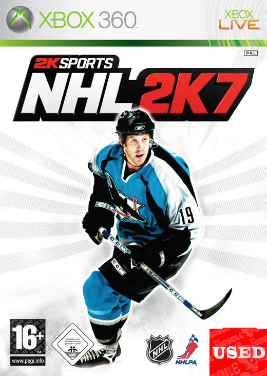 NHL 2K7 X360 USED