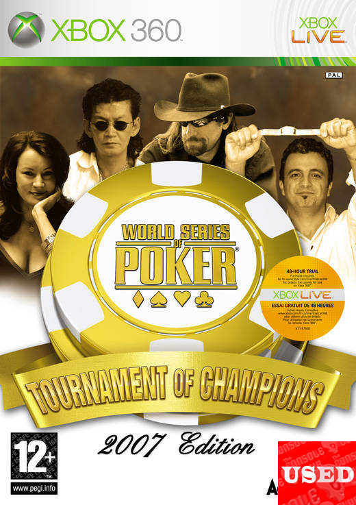 World Series of Poker Tour of Champions 2007 X360 USED